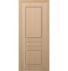 Дверь деревянная межкомнатная Прима беленый дуб ПГ